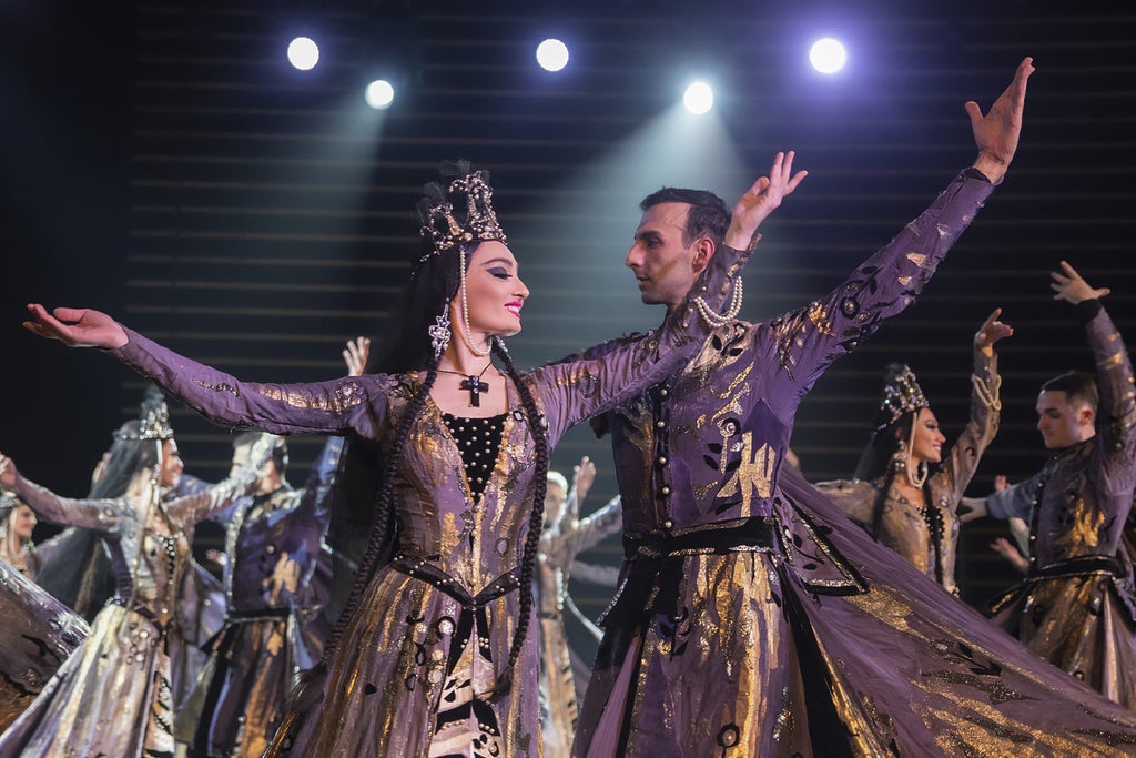 Georgian National Ballet Sukhishvili show poster