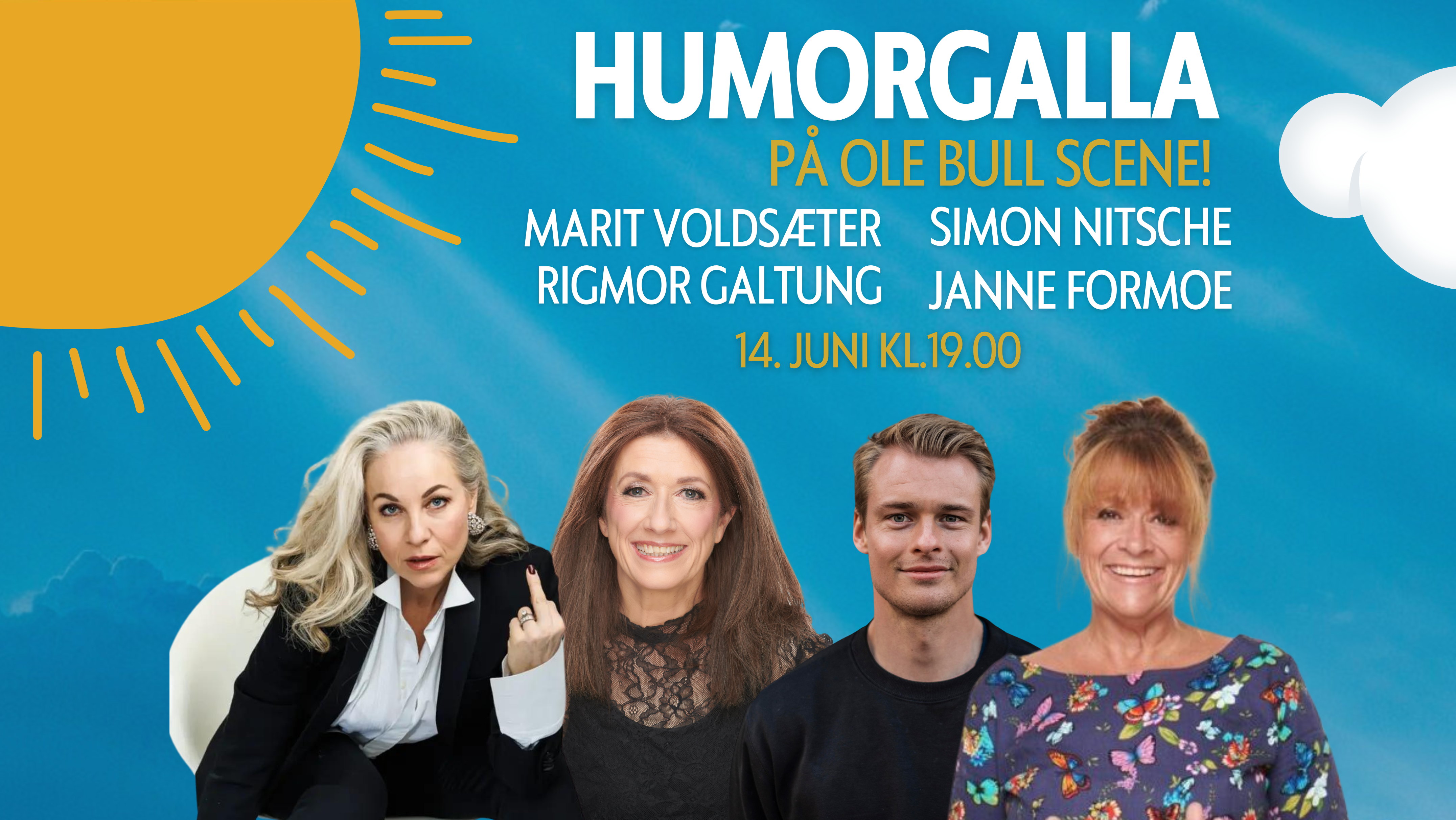 Humorgalla på Ole Bull