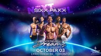 Sixx-Paxx Europe's #1 Male Revue — Meridian Arts Centre: Lyric Theatre