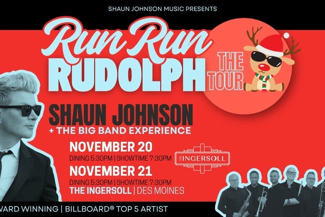 Preventas de run run rudolph shaun johnson christmas: los miembros usan estos c&oacute;digos al comprar entradas en preventa