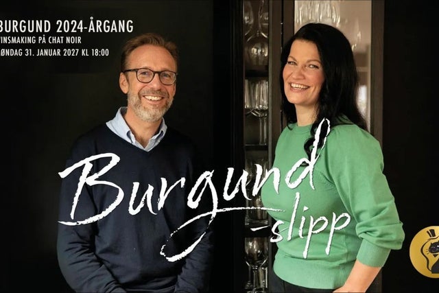 Burgund-slipp m/Thomas Giertsen og Merete Bø