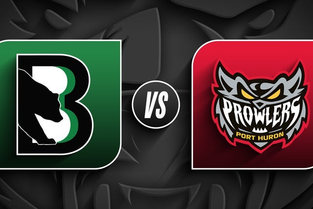 Binghamton Black Bears vs. Port Huron Prowlers