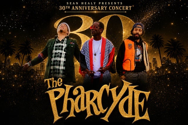 Presales to sean healy presents 30th anniversary concert w the pharcyde + guests: members use these when buying pre-sale tickets