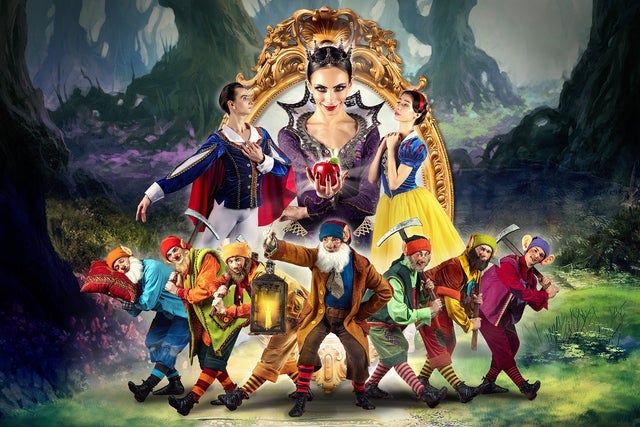 Snow White and the Seven Dwarfs by the United European Ballet Company in Savannah promotional photo for Internet presale tickets offer