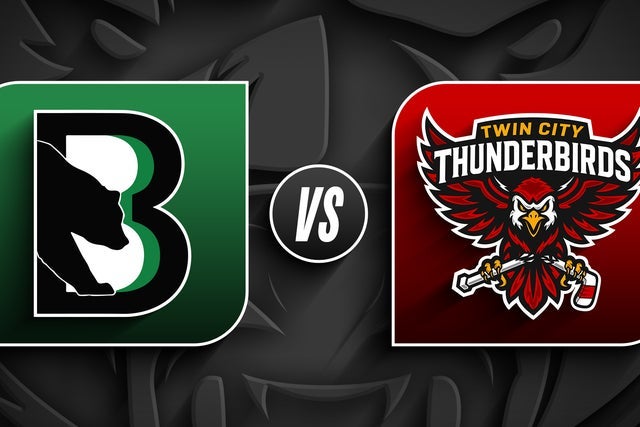Binghamton Black Bears vs. Twin City Thunderbirds