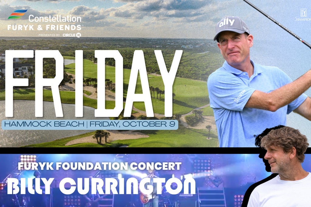 Constellation FURYK & FRIENDS: Friday Admission + Billy Currington