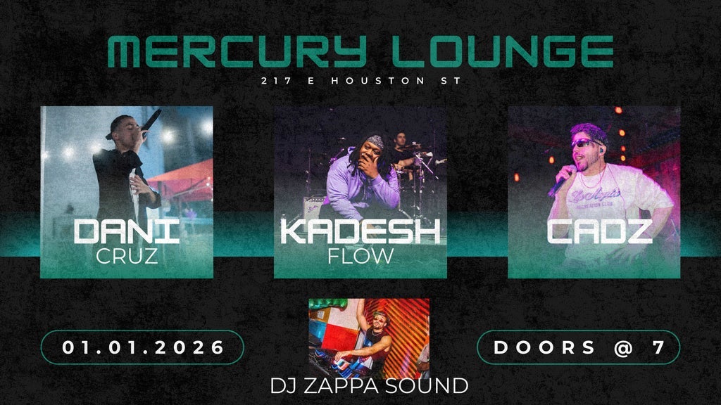 Cadz, Kadesh Flow, dani cruz, DJ Zappa Sound | Event Image