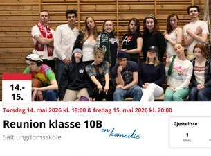 Bilde for arrangement Reunion med Klasse 10B