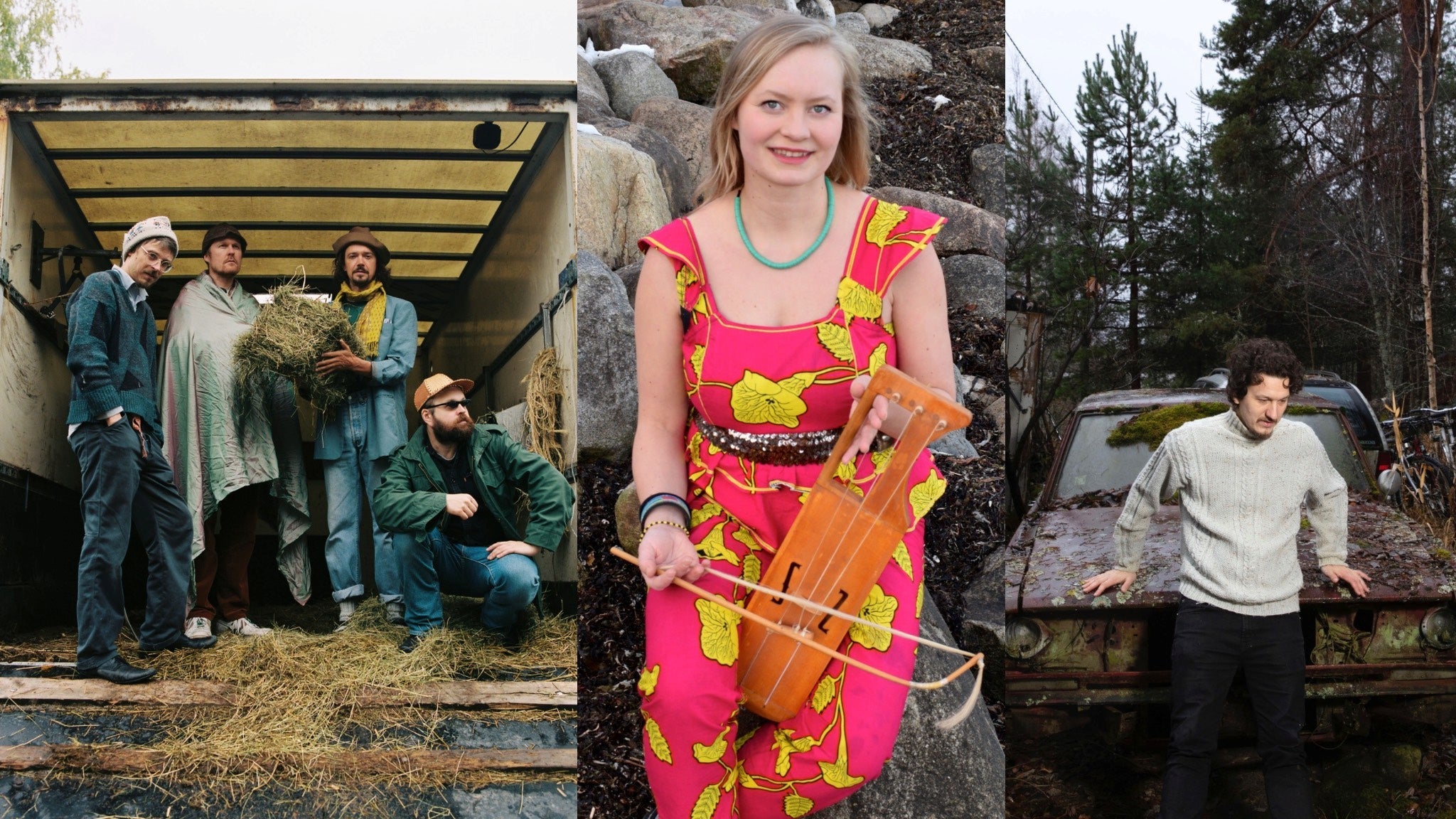 Folkia kansalle! Metsäheikki, Inariveljet, Jenni Hanikka, M. Juvonen