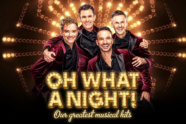 Presales to oh what a night: members use these when buying pre-sale tickets
