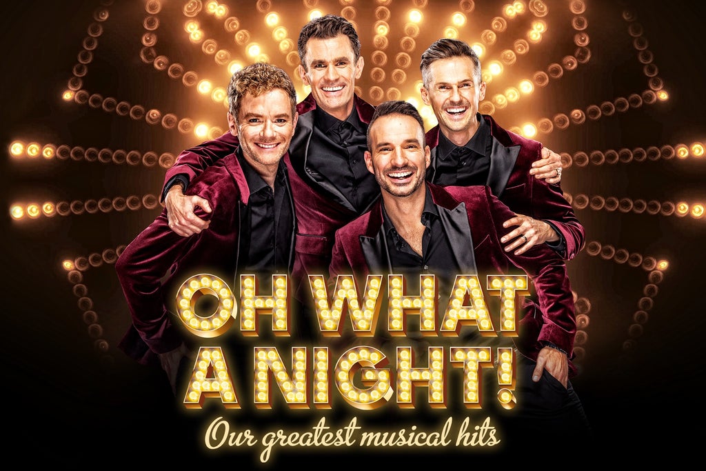 Oh What a Night show poster