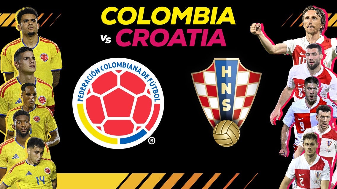 Road to 26: Colombia v Croatia