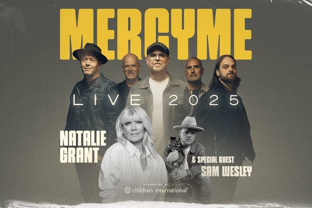 MercyMe Live 2025 presales in Sioux Falls