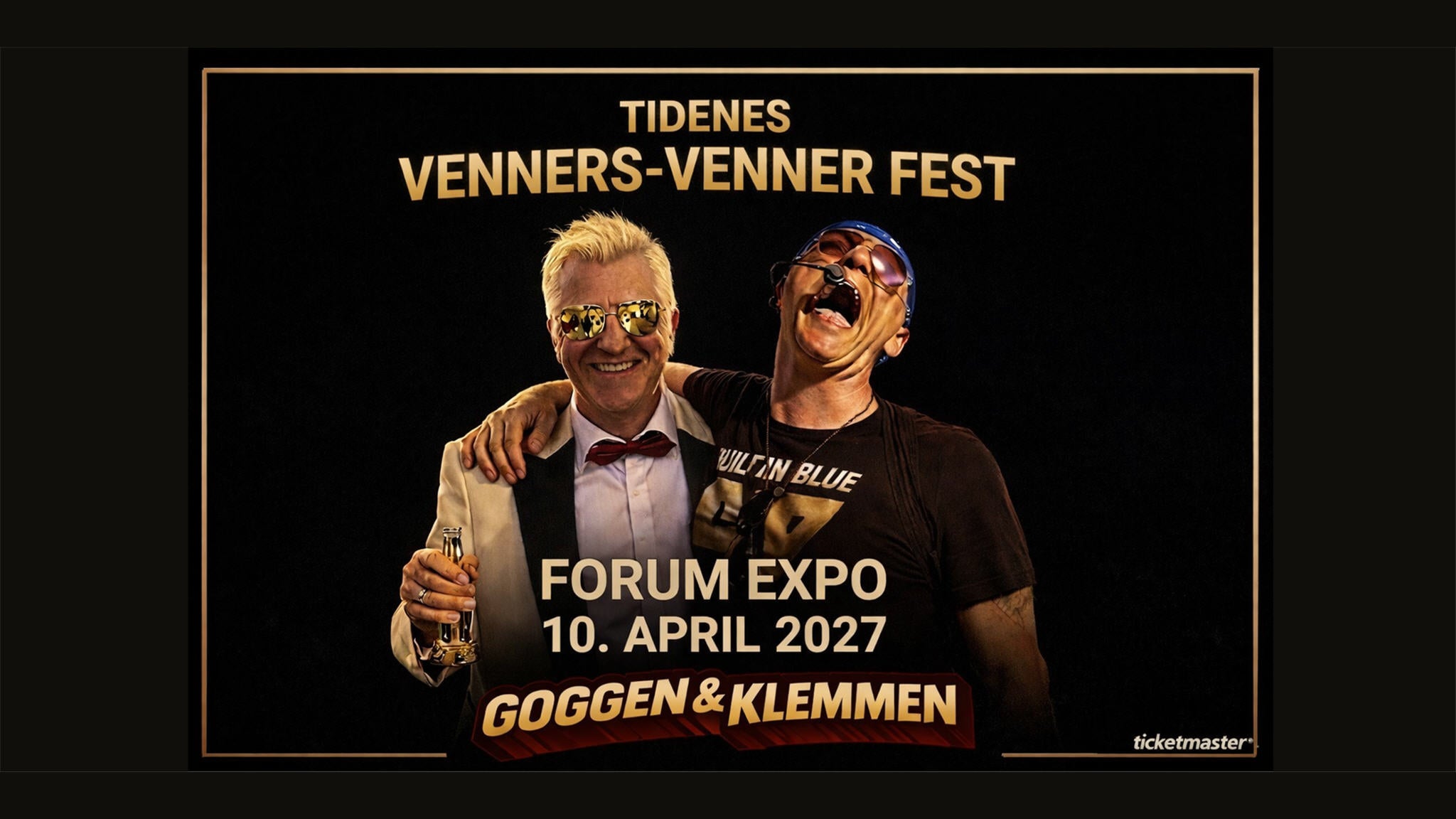 Goggen & Klemmen Tidenes Venners-venner lørdag 10.april 2027