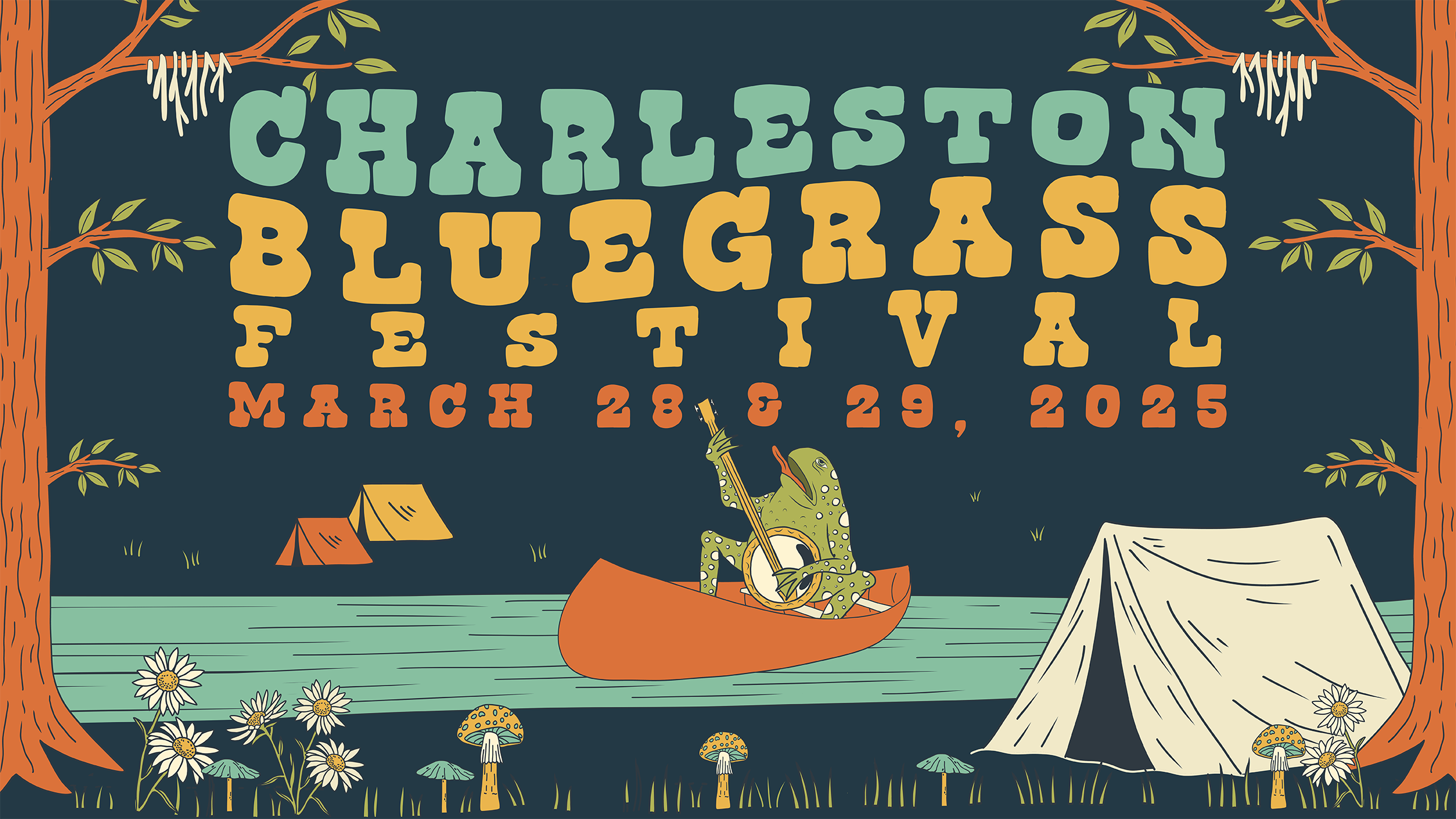 Charleston Bluegrass Festival 2025 ***CAMPING PASS*** at Woodlands Nature Reserve – Charleston, SC