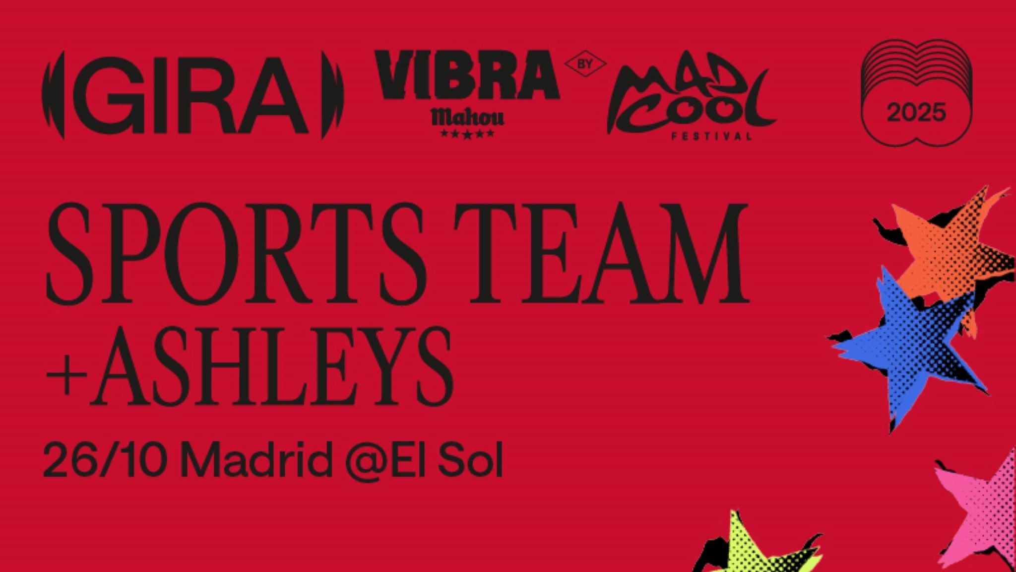 Sports Team | Gira Vibra Mahou By Mad Cool 