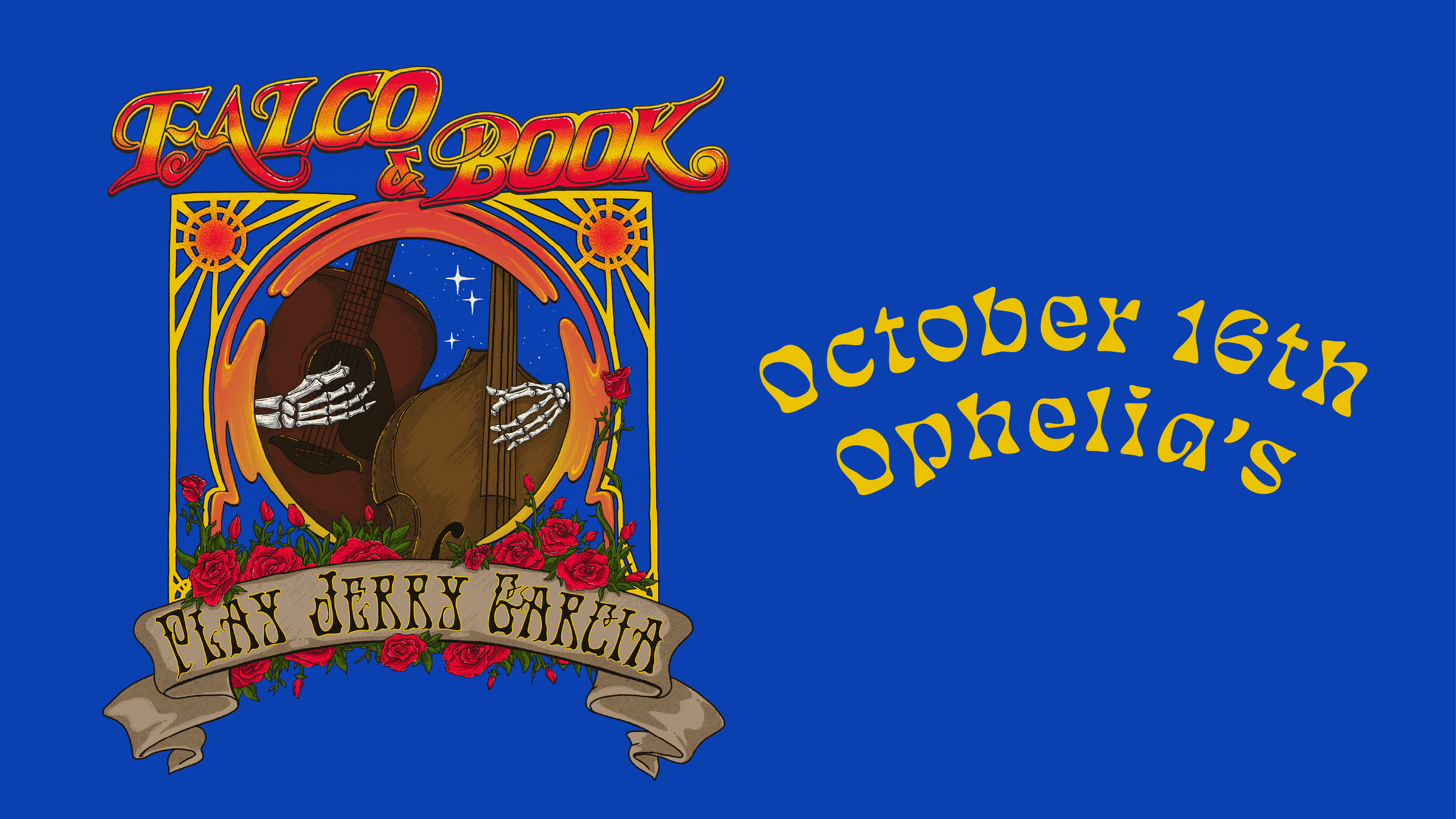 Travis Book & Andy Falco Play Jerry Garcia at Ophelia’s Electric Soapbox – Denver, CO