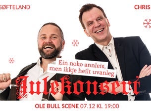 Bilde for arrangement Julekonsert med Eirik Søfteland og Chris Lund