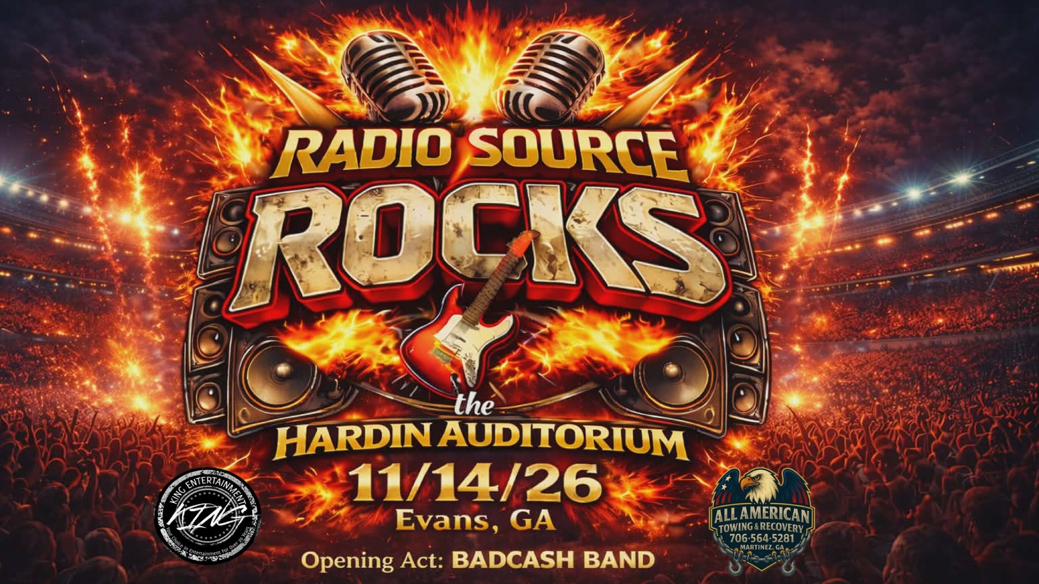 RADIO SOURCE Rocks the Hardin Auditorium
