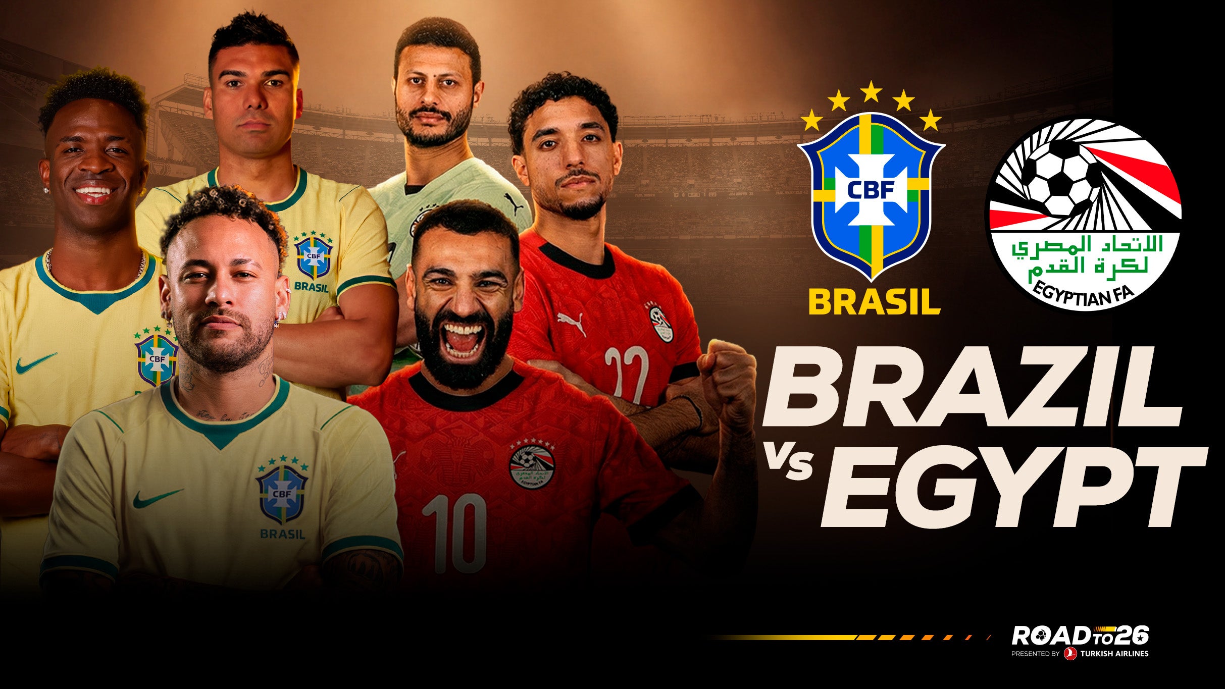 Road To 26: Brazil V Egypt