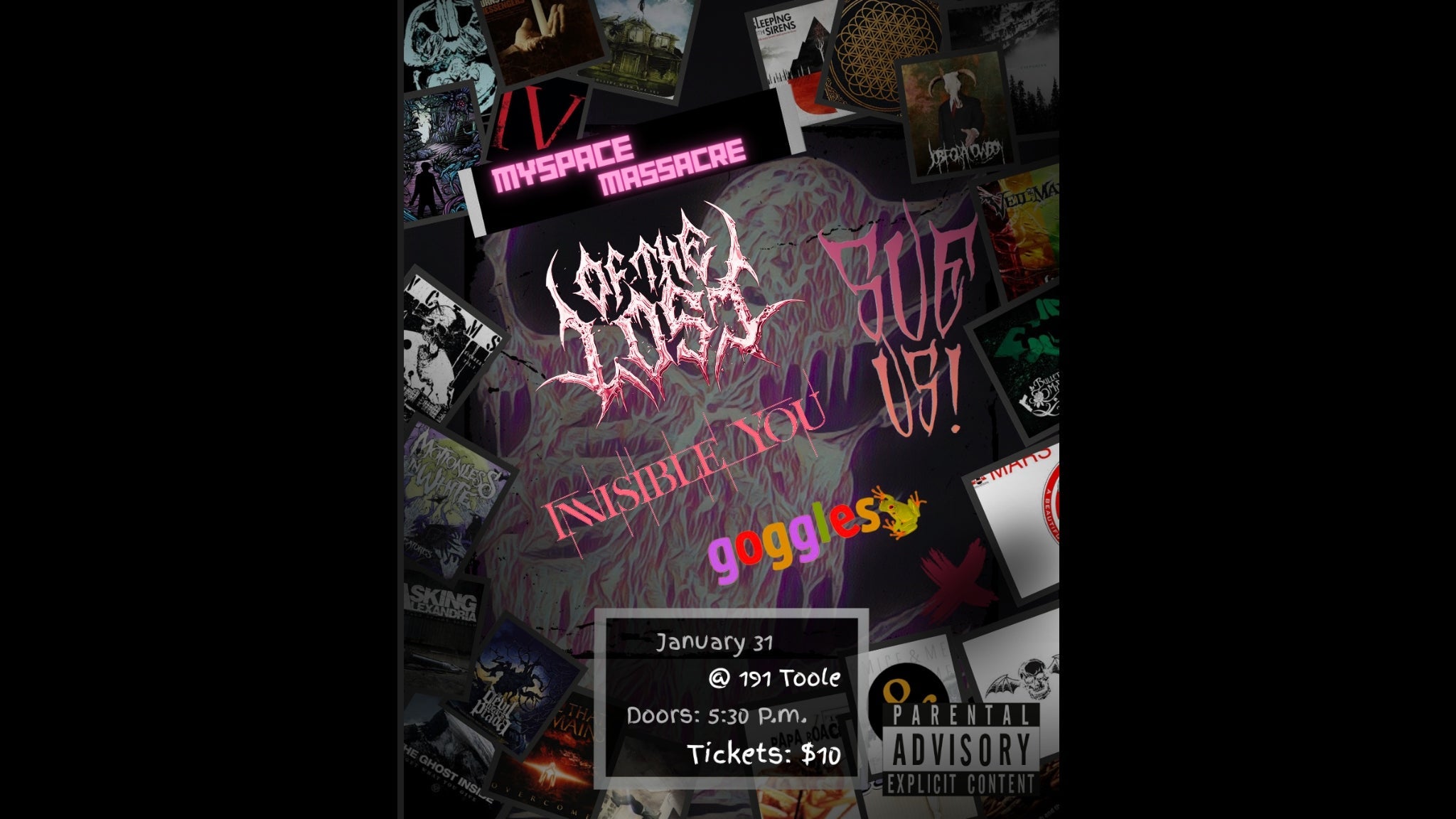 Of The Lost @ 191 Toole