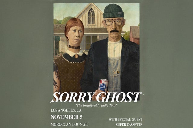 Sorry Ghost: Insufferably Indie Tour 2026 w/ Super Cassette