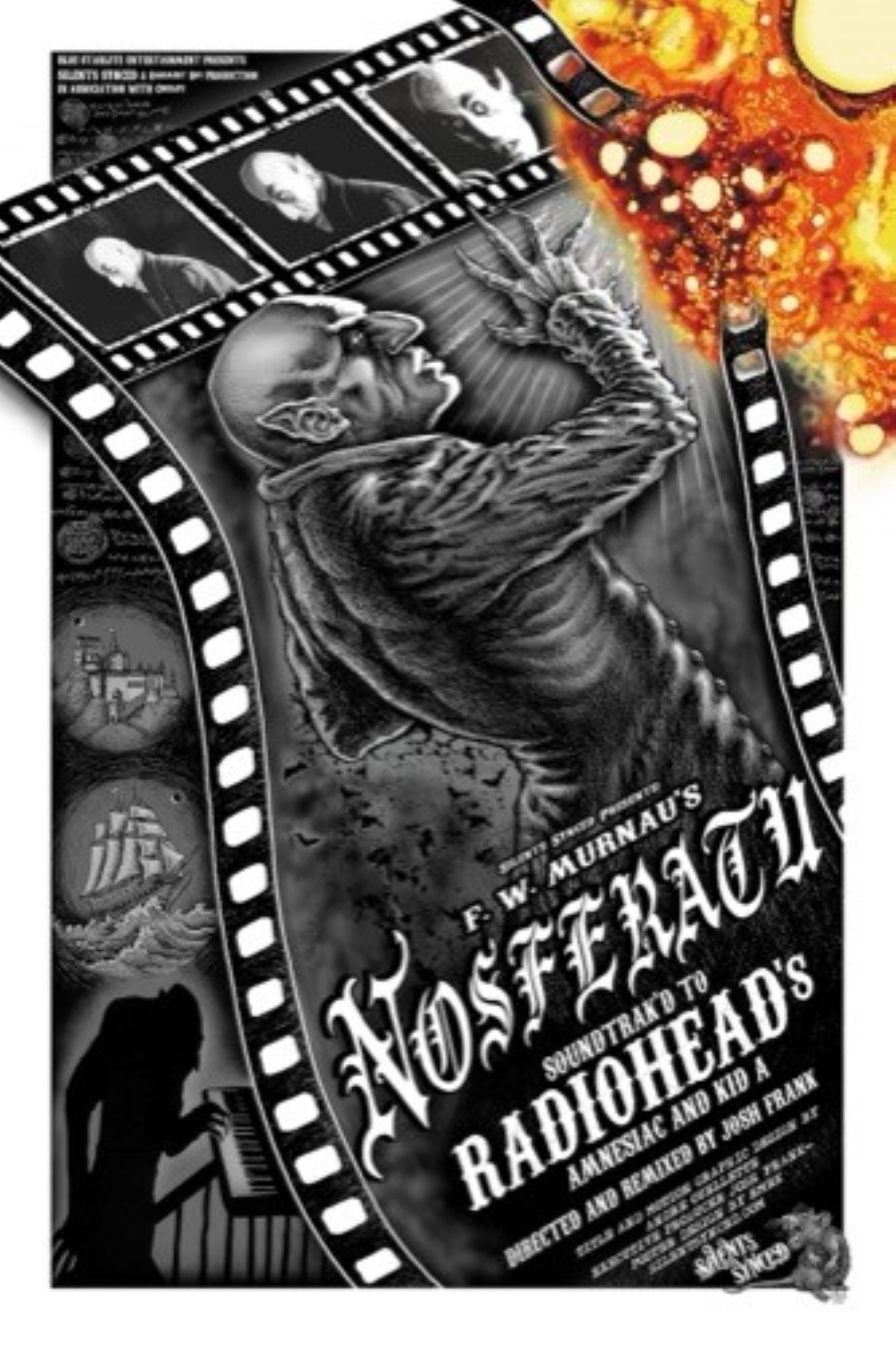 Bobby Stone Film Series:Nosferatu With Radiohead:A Silents Synced Film