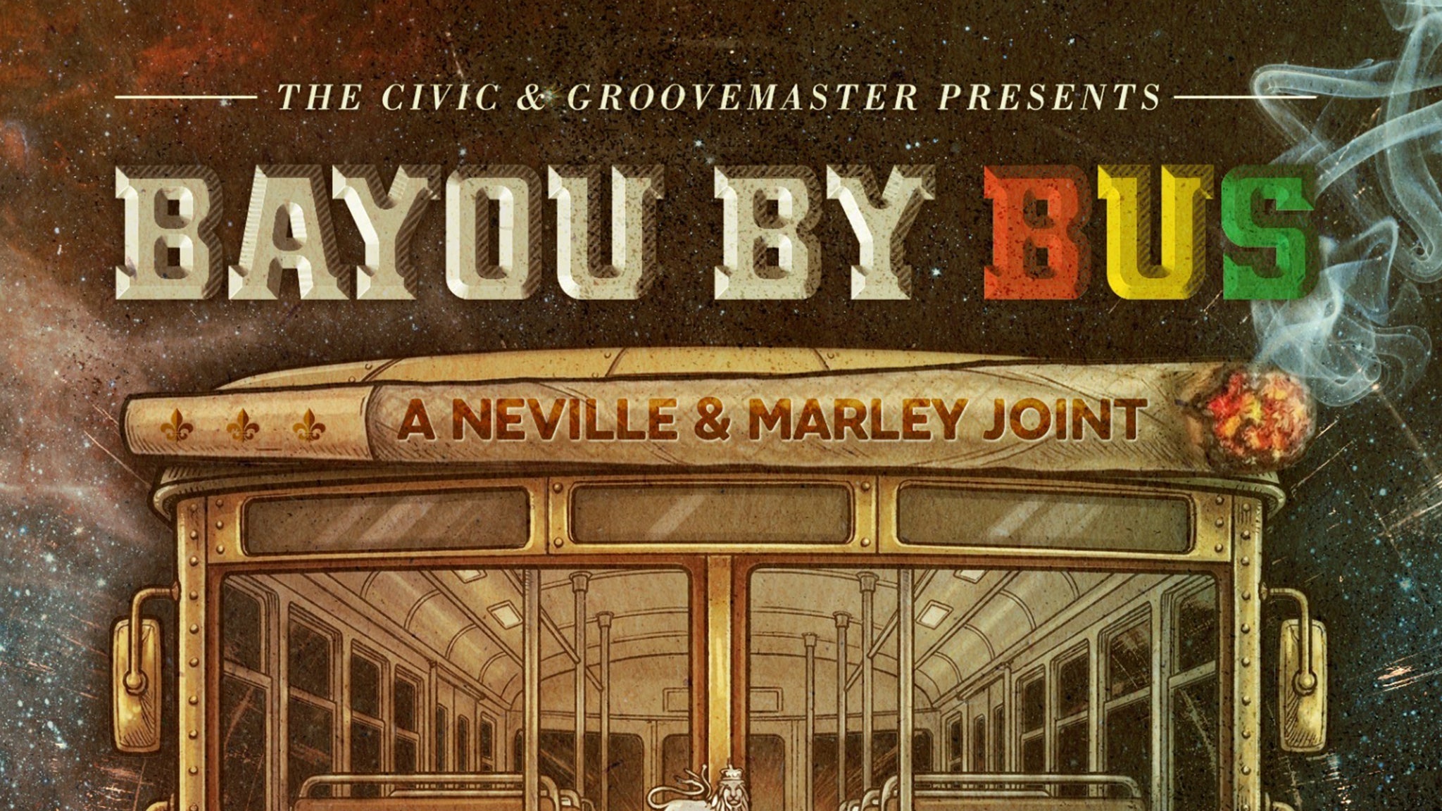 The Nevilles present Bayou By Bus celebrating the music of Jamaica