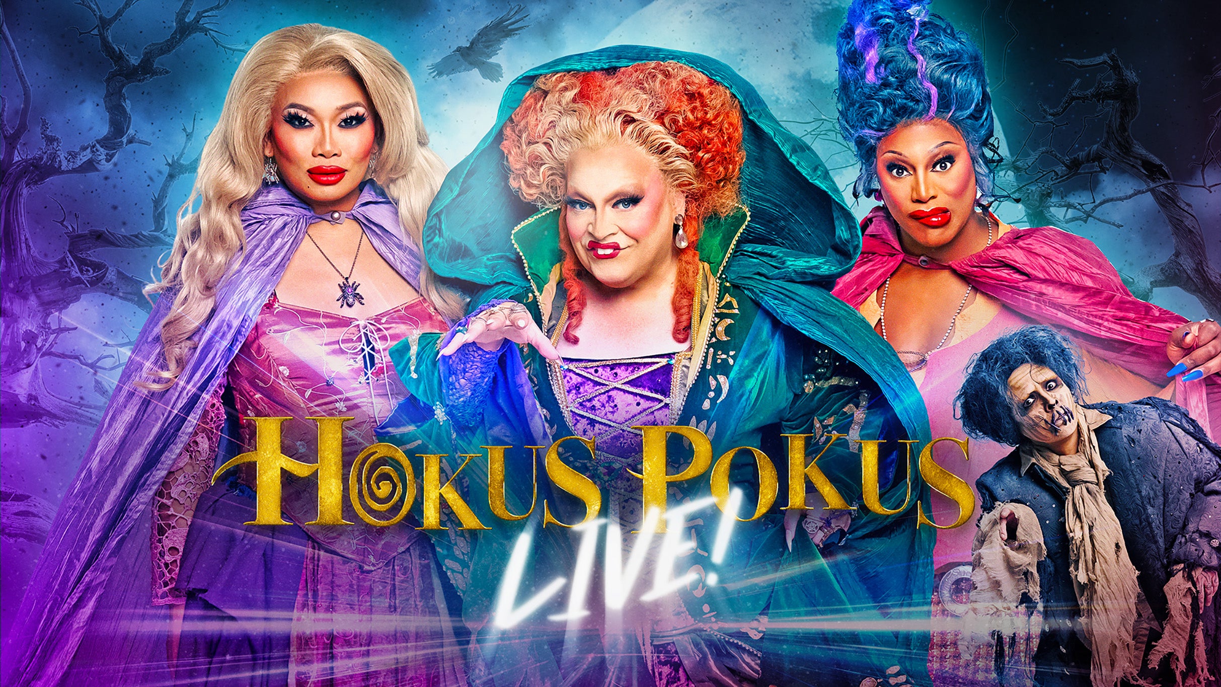 Hokus Pokus Live! Starring Ginger Minj, Jujubee, Sapphira Cristal 18+