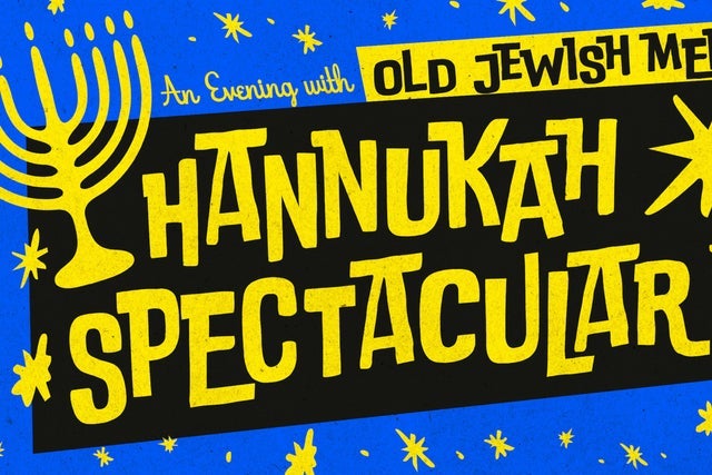 Old Jewish Men&#039;s Hanukkah Spectacular presale information on freepresalepasswords.com