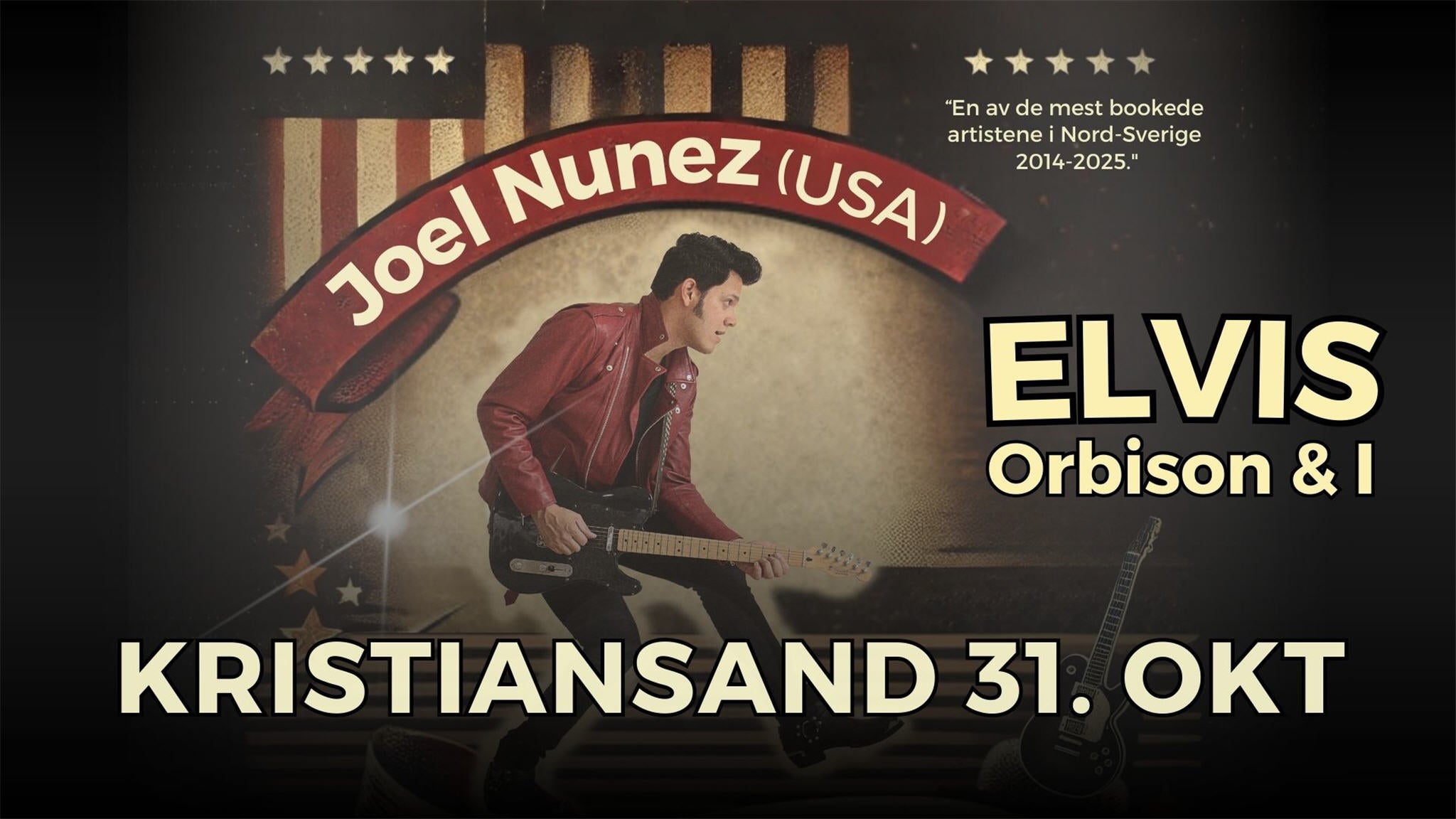 Elvis, Orbison & I - Sygna Kultursenter - AVLYST!