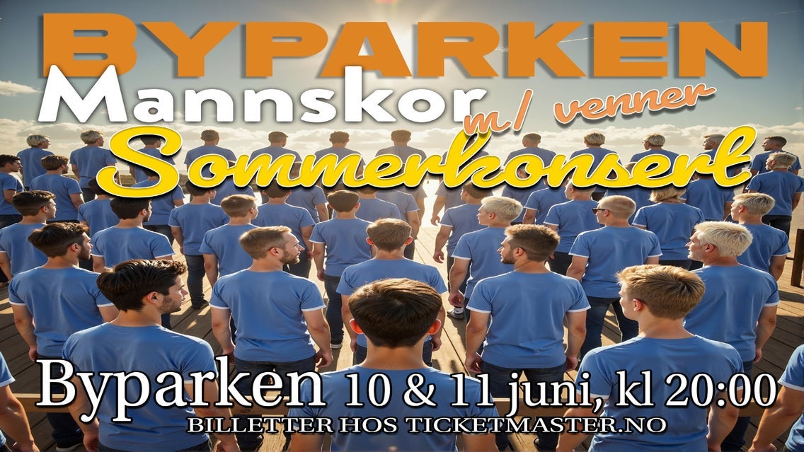  Sommerkonsert Byparken Mannskor