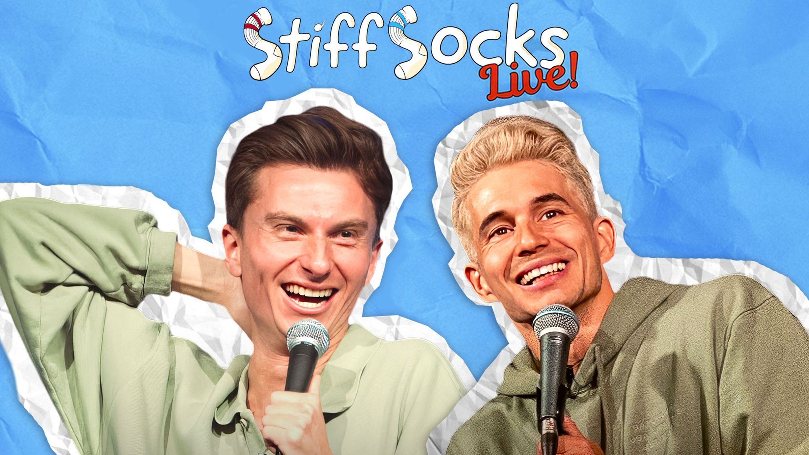 Trevor Wallace and Michael Blaustein Present: Stiff Socks Live presale password for show tickets in Portland, ME (State Theatre)