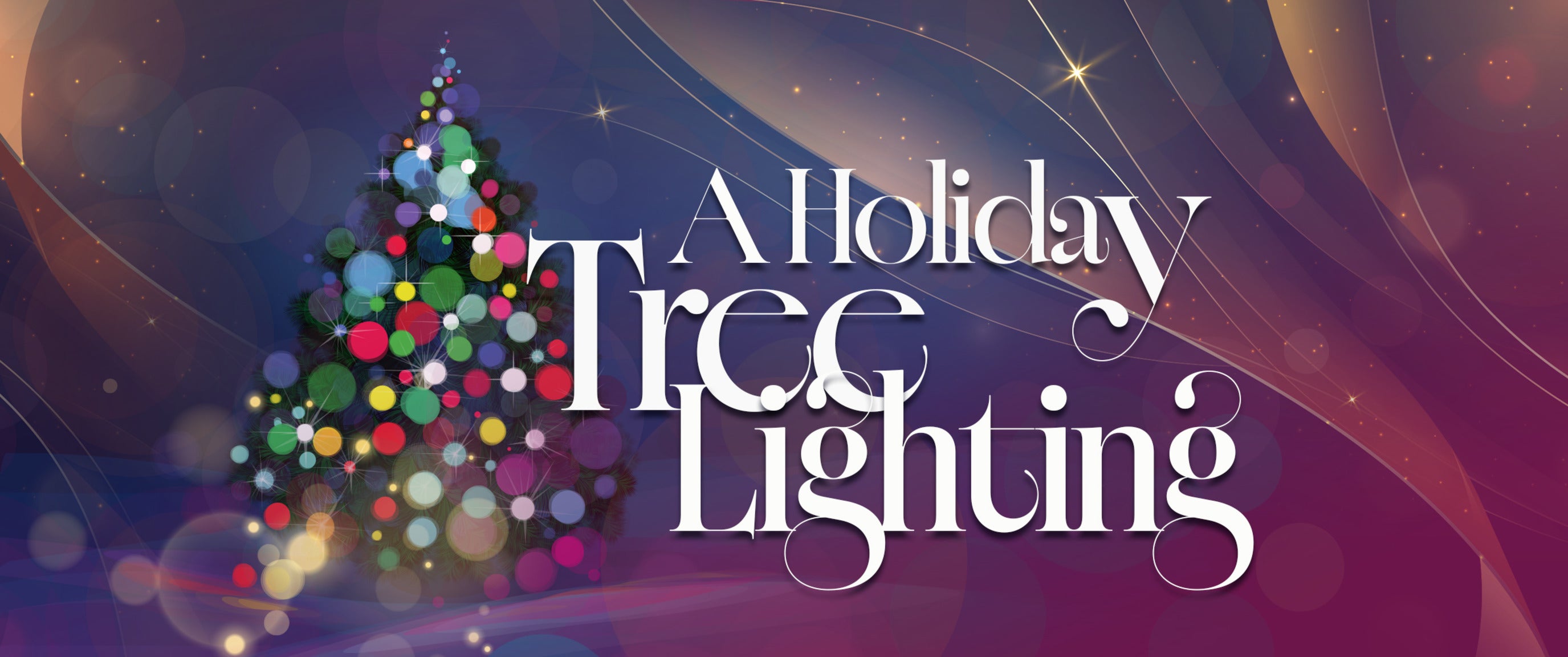 Get Festive With - Holiday Tree Lighting