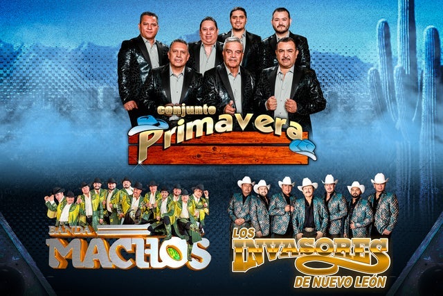 Presale codes for conjunto primavera, machos, and invasores: members use these when buying pre-sale tickets