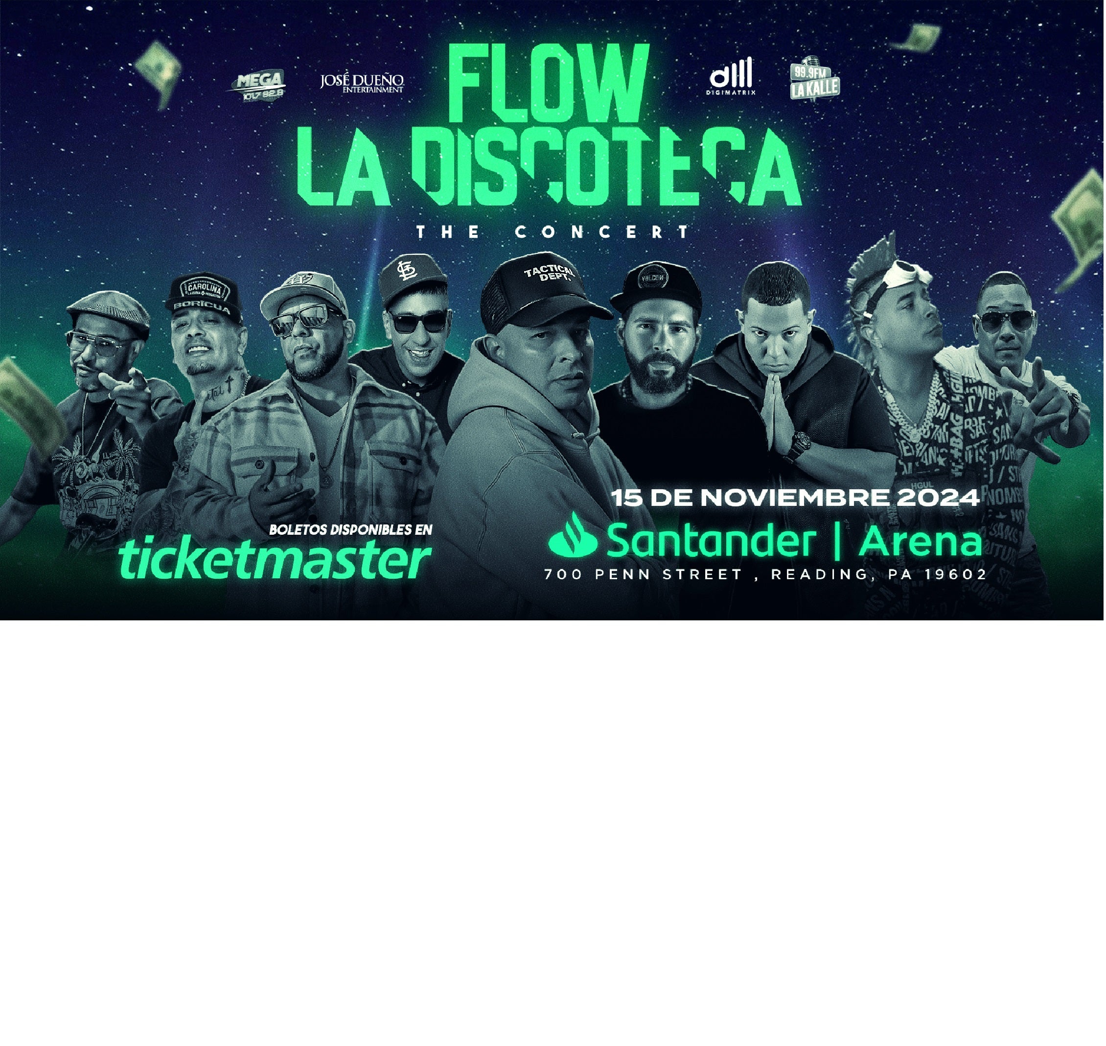 DJ Nelson: Flow La Discoteca at The Santander Arena – Reading, PA