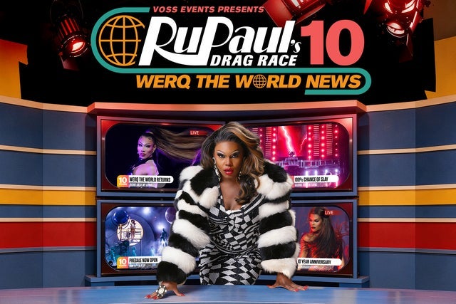 Official RuPaul's Drag Race Werq The World 2027 Tour pre-sale code (Via TMPresale.com)