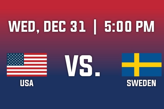 2026 IIHF World Junior Championship-Group A - USA v. Sweden in Saint Paul promotional photo for Priority Access presale tickets offer