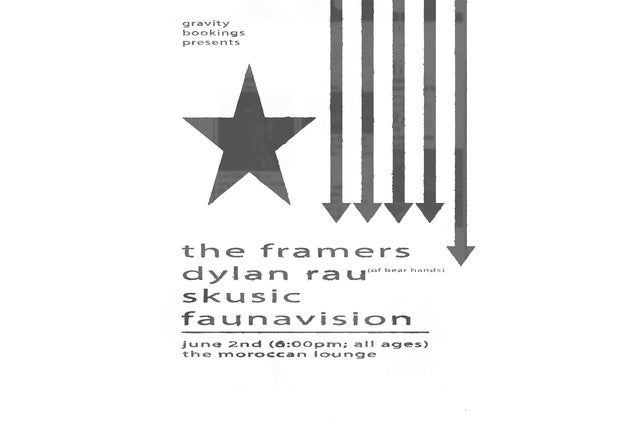 Gravity Bookings Present: The Framers, Skusic, Faunavision & Dylan Rau