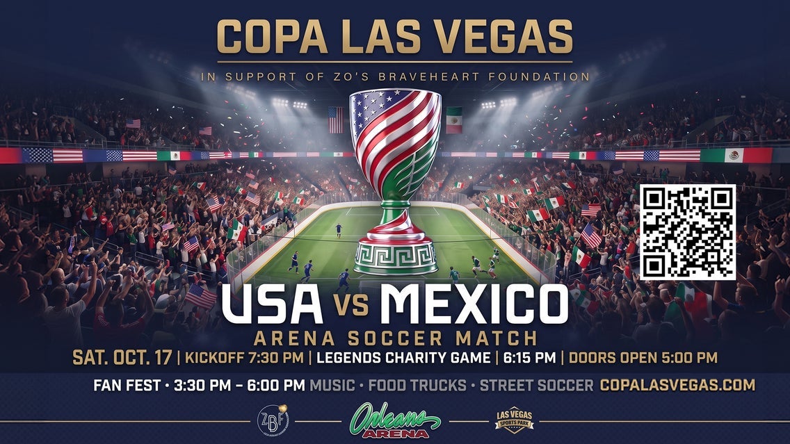 Copa Las Vegas: USA vs Mexico tickets, Orleans Arena, Las Vegas, NV
