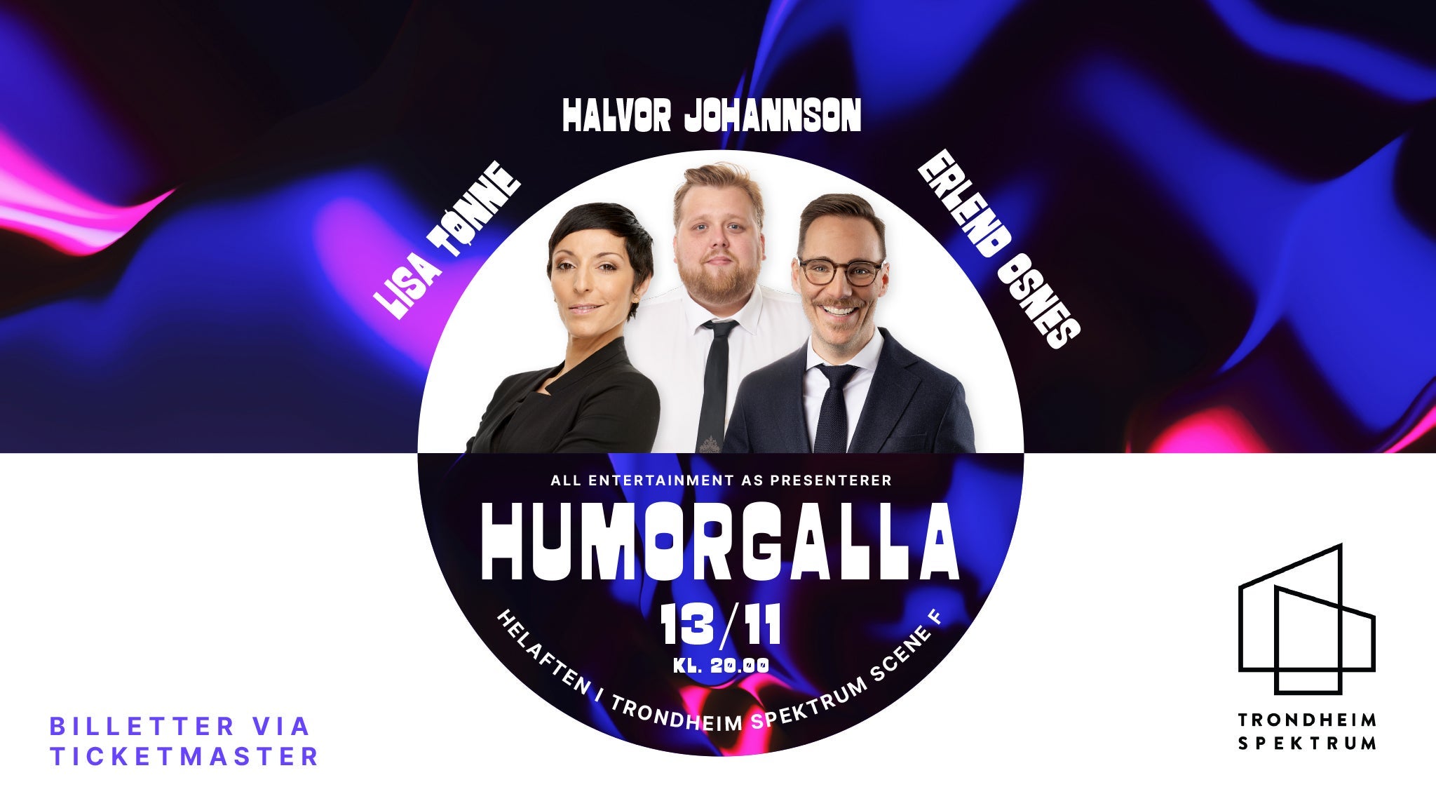 Humorgalla Trondheim Spektrum