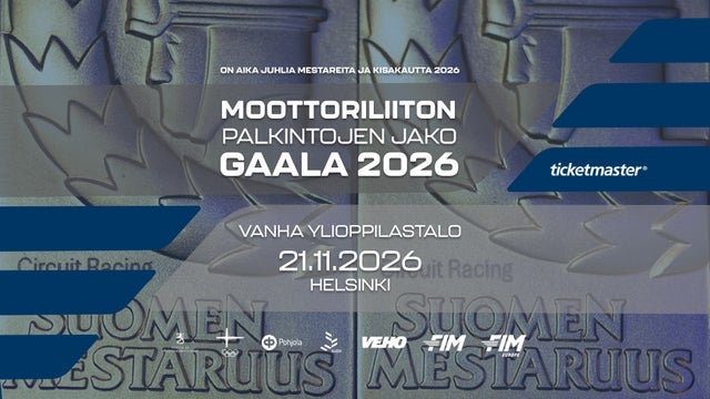 Finnish Motorcycling Federation´s prizegiving gala 2026