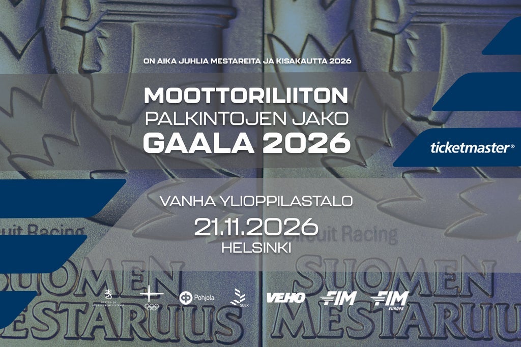 Moottoriliiton juhlagaala 2026