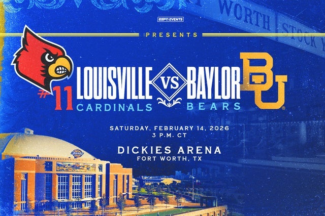 Louisville v Baylor Mens College Basketball in Fort Worth promotional photo for Exclusive presale tickets offer