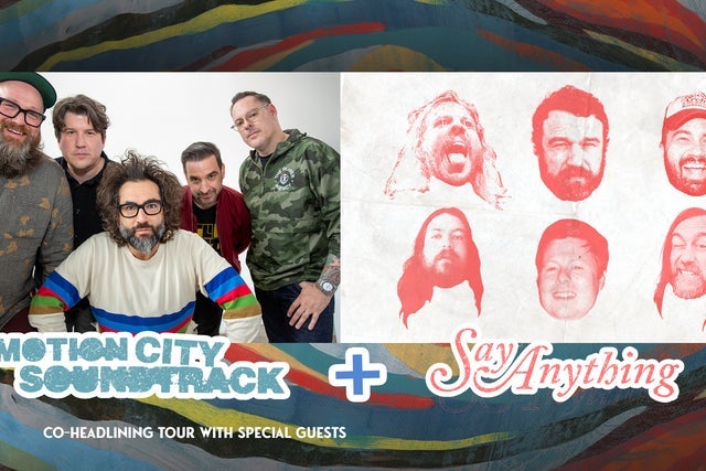 Presale codes for motion city soundtrack &amp; say anything: members use these when buying pre-sale tickets