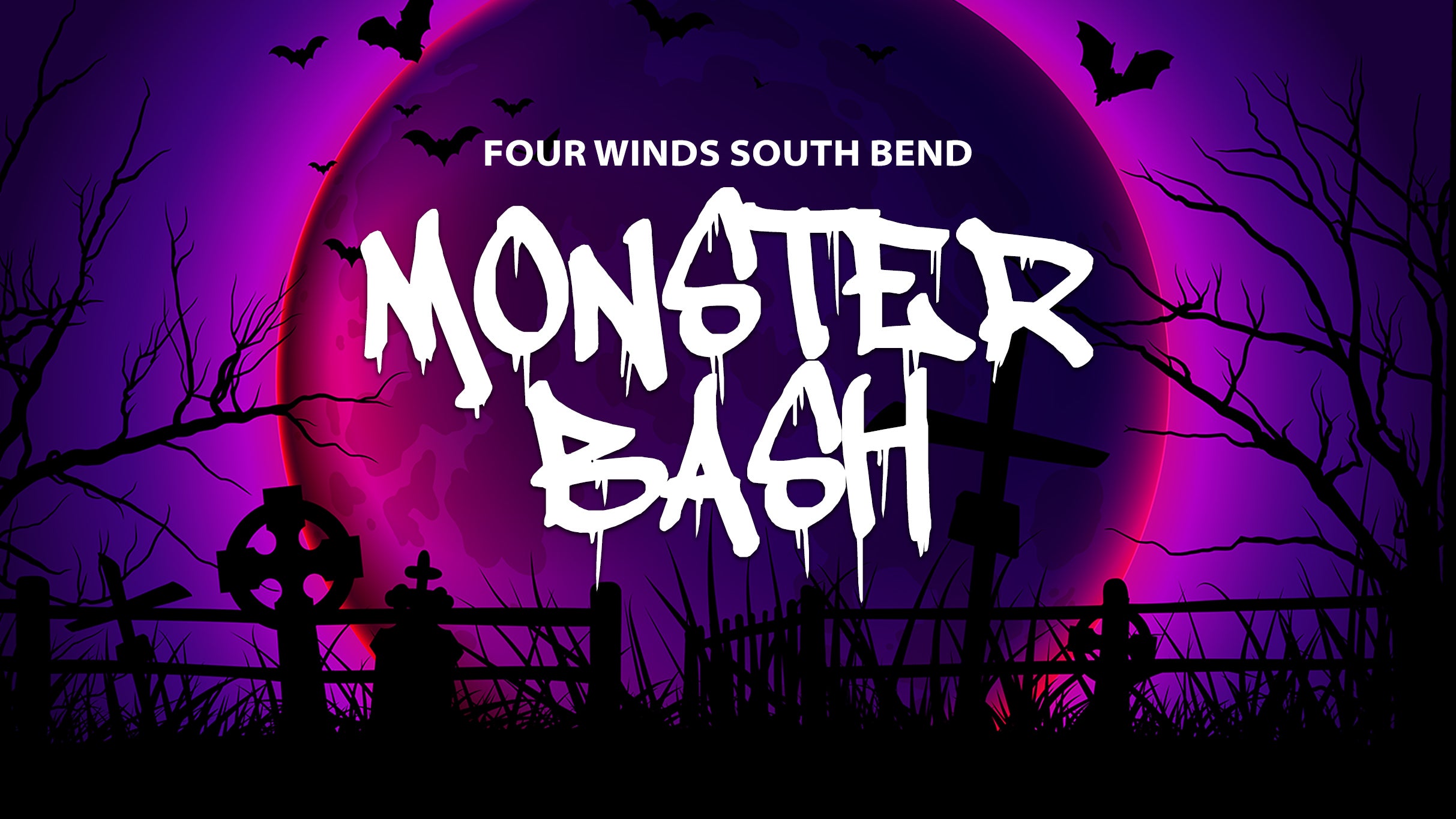 Monster Bash Ft. Party Foul at Ribbon Town Ballroom at Four Winds South Bend – South Bend, IN
