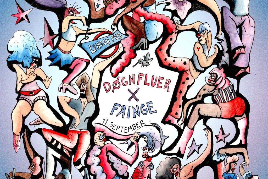 Døgnfluer x Fringe klubb