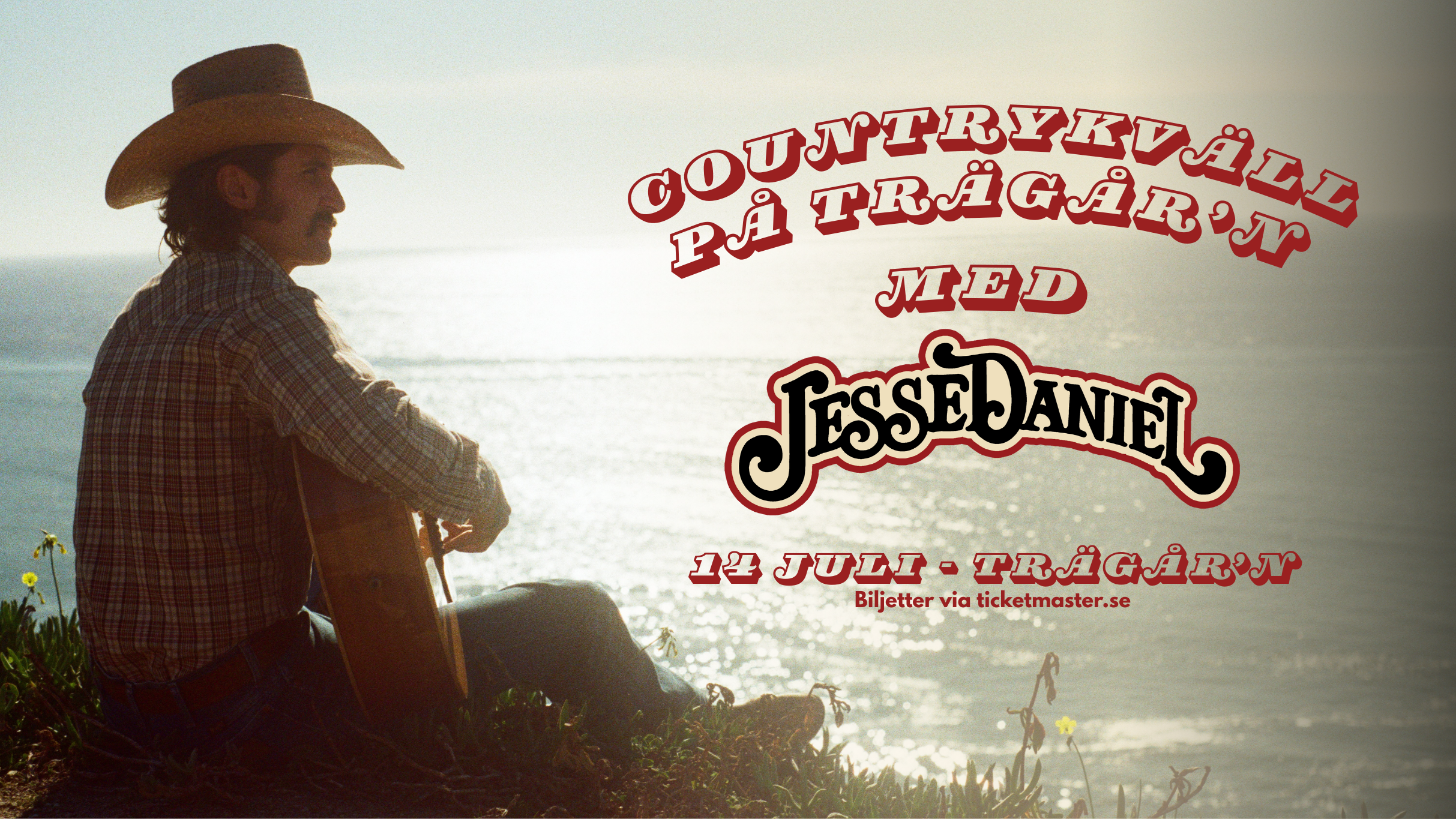 Countrykväll på Trägår'n med Jesse Daniels (US)