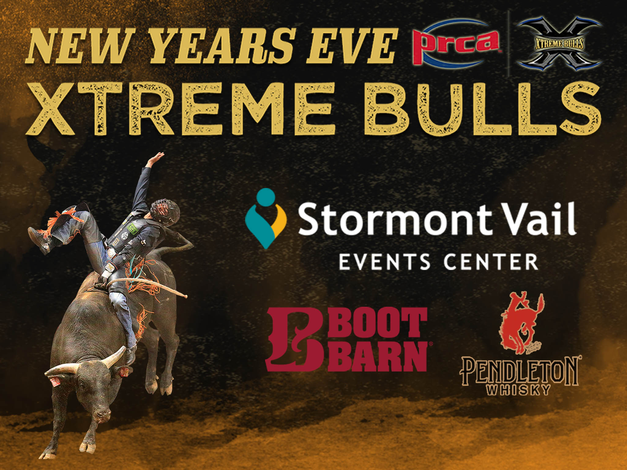 PRCA NYE Xtreme Bulls at Stormont Vail Events Center – Topeka, KS