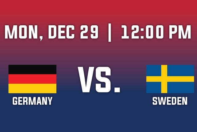 2026 IIHF World Junior Championship-Group A - Germany v. Sweden presale information on freepresalepasswords.com